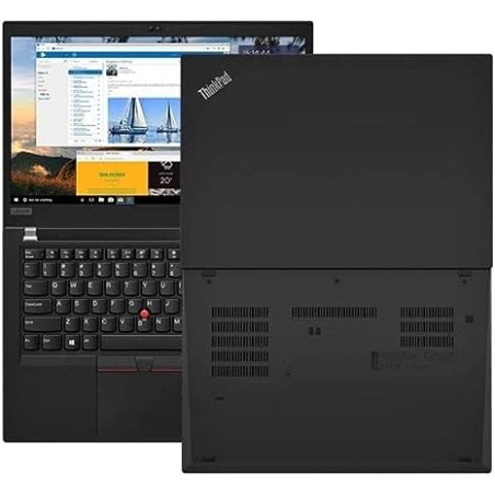 Lenovo ThinkPad T490 14", Intel Core i5-8365U, 16GB, 256GB SSD, WIN 10, Juodas