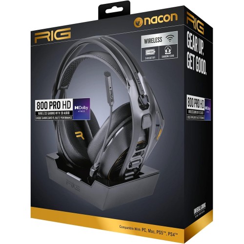 Plantronics RIG 800HD Atmos Wireless Gaming Headset(atidaryta pakuotė, prist. 1-2d.d.)