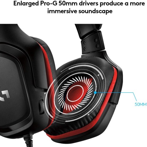 Žaidimų ausinės Logitech G332 Gaming