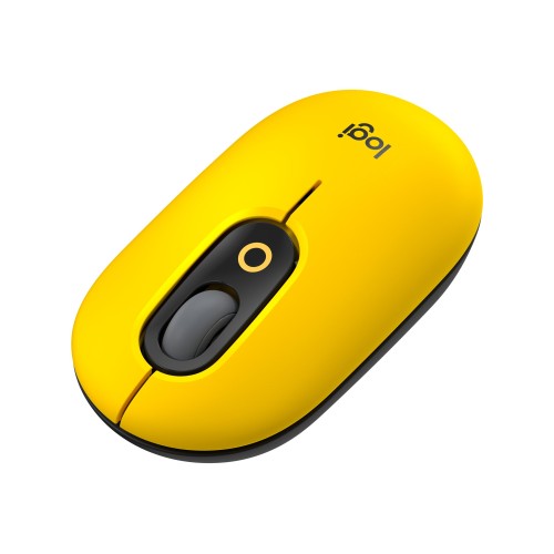 Pelė Logitech POP Emoji Wireless Blast, geltona(nauja) (prist.1-2 d.d.)