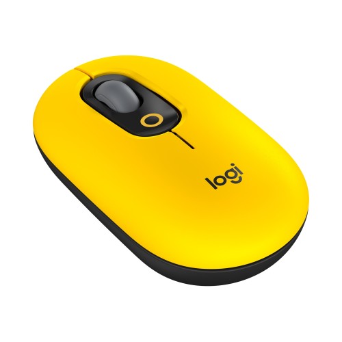 Pelė Logitech POP Emoji Wireless Blast, geltona(nauja) (prist.1-2 d.d.)
