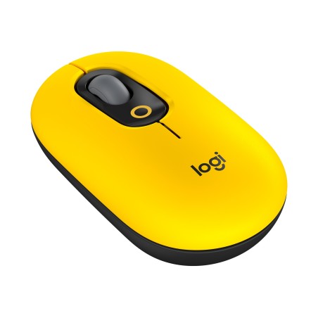 Pelė Logitech POP Emoji Wireless Blast, geltona(nauja) (prist.1-2 d.d.)