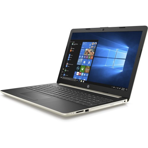HP Notebook 15-da0014ne 15.6", Intel Core i7-8550U, 16GB, 2TB HDD, WIN 10, Auksinis