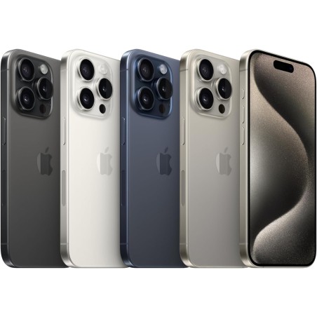 Apple iPhone 15 Pro 128GB, Juodas, Klasė B