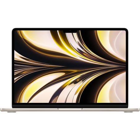 Apple MacBook Air (13" 2022, M2), Apple M2 8-core GPU, 8GB, 256GB SSD, macOS, Auksinis, Klasė B