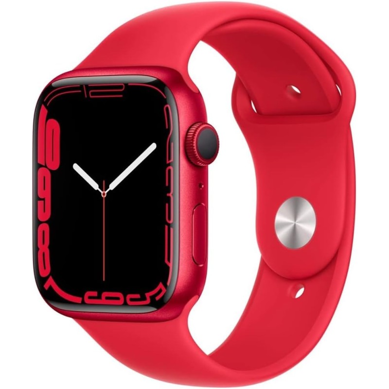 Apple Watch Series 7 45mm GPS + Cellular Aluminum Case, Naujas 