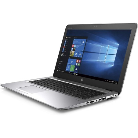 HP EliteBook 850 G3 15.6", Intel Core i5-6300U, 8GB, 128GB SSD, Windows, Sidabrinis