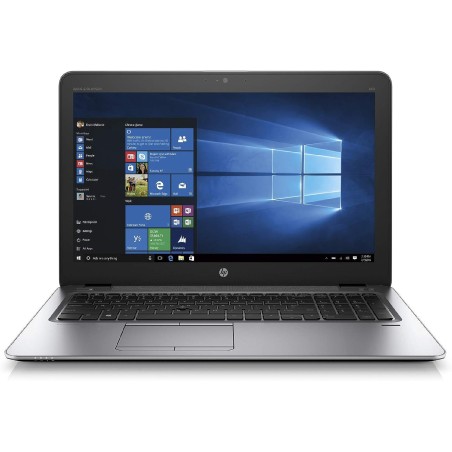 HP EliteBook 850 G3 15.6", Intel Core i5-6300U, 8GB, 128GB SSD, Windows, Sidabrinis