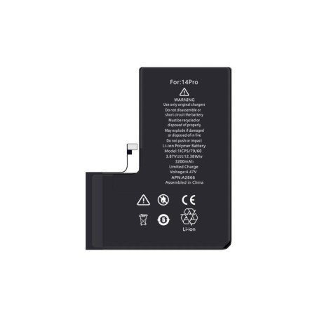 Akumuliatorius Apple iPhone 14 Pro Original Desay IC 3200mAh OEM