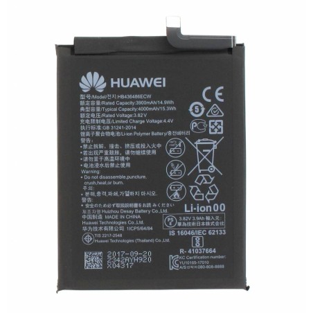 Akumuliatorius Huawei Mate 10/Mate 10 Pro/Mate 20/P20 Pro/Honor View 20 4000mAh HB436486ECW