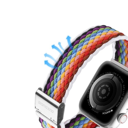 Apyrankė Dux Ducis Mixture II Series Apple Watch 42/44/45/49mm Pale Stripes