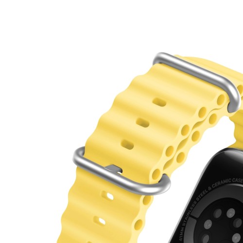 Apyrankė Dux Ducis OceanWave Series Apple Watch 38/40/41mm Yellow