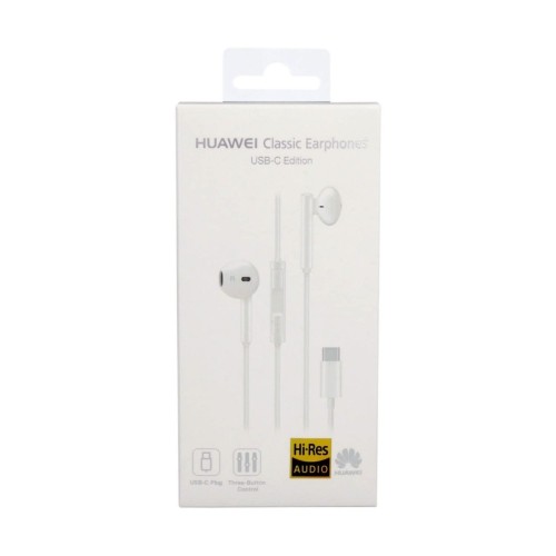 Ausinės Huawei CM33 USB-C baltos