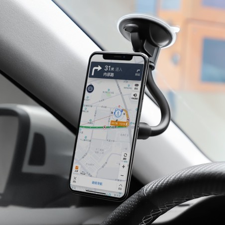 Automobilinis telefono laikiklis Borofone BH18, lanksti kojelė, magnetinis