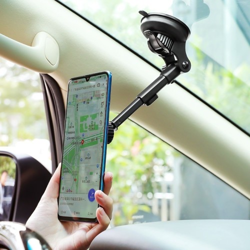 Automobilinis telefono laikiklis Borofone BH21 tvirtinamas ant prietaisų skydelio magnetinis