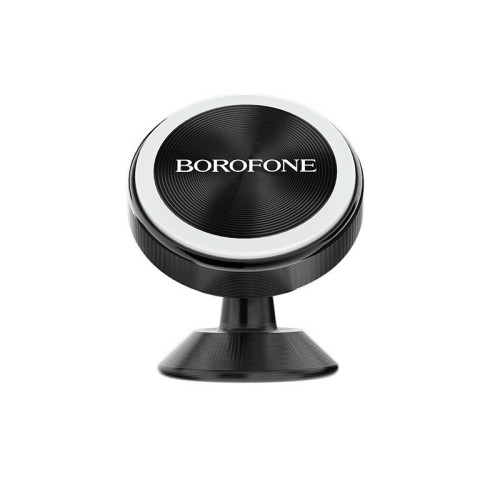 Automobilinis telefono laikiklis Borofone BH5 Platinum, tvirtinamas ant prietaisų skydelio, magnetinis
