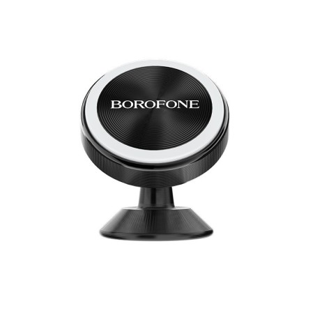 Automobilinis telefono laikiklis Borofone BH5 Platinum, tvirtinamas ant prietaisų skydelio, magnetinis