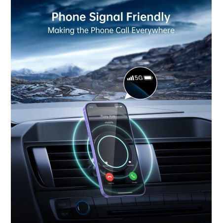 Automobilinis telefono laikiklis Choetech AT0004 MagSafe juodas