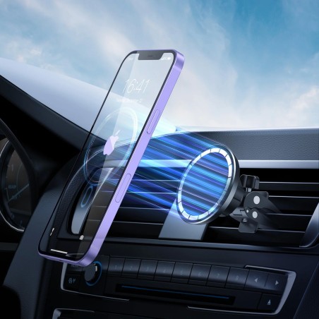 Automobilinis telefono laikiklis Choetech AT0004 MagSafe juodas