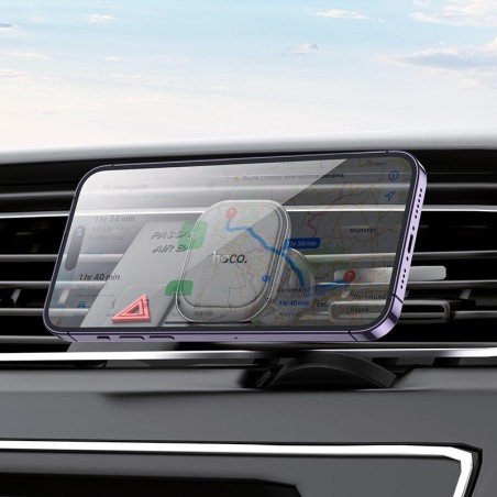 Automobilinis telefono laikiklis Hoco H29 tvirtinamas ant ventiliacijos grotelių magnetinis
