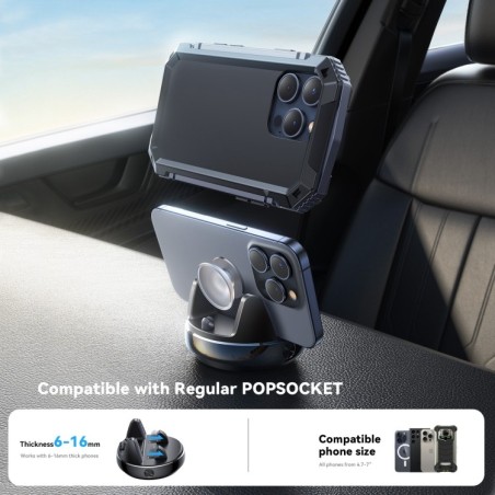Automobilinis telefono laikiklis Joyroom JR-ZS330 juodas