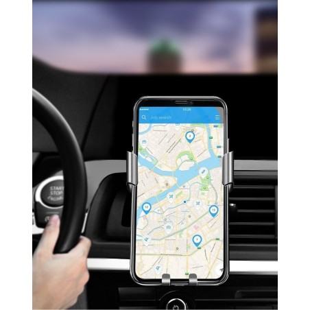 Automobilinis telefono laikiklis Ugreen LP130 pilkas