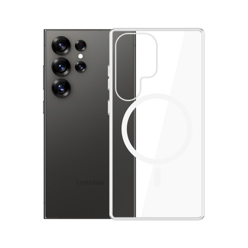 Dėklas 3mk Clear MagCase Samsung S938 S25 Ultra