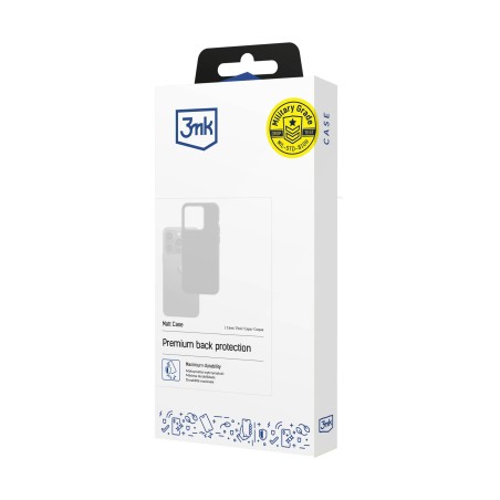Dėklas 3mk Matt Case Samsung S938 S25 Ultra juodas