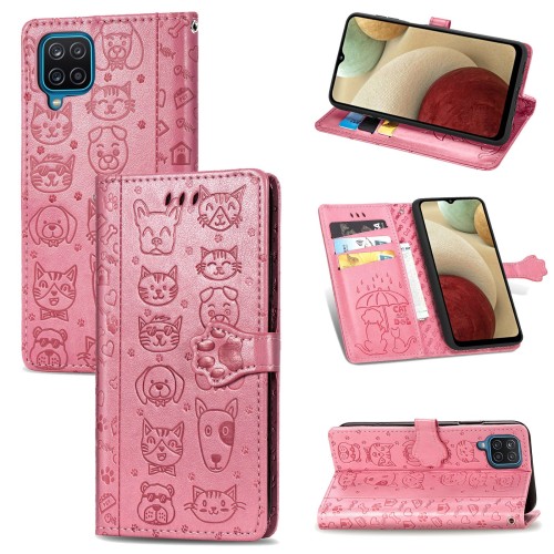 Dėklas Cat-Dog Samsung A145 A14 4G/A146 A14 5G rožinis