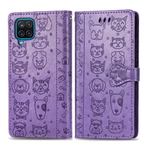Dėklas Cat-Dog Samsung A356 A35 5G violetinis