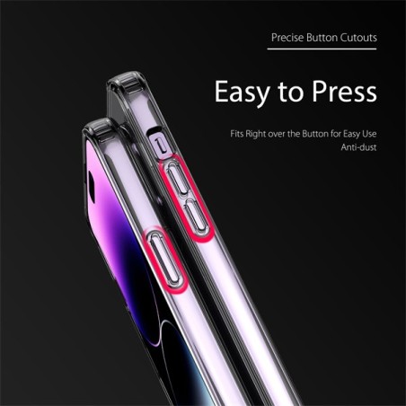 Dėklas Dux Ducis Clin Apple iPhone 15 Pro skaidrus