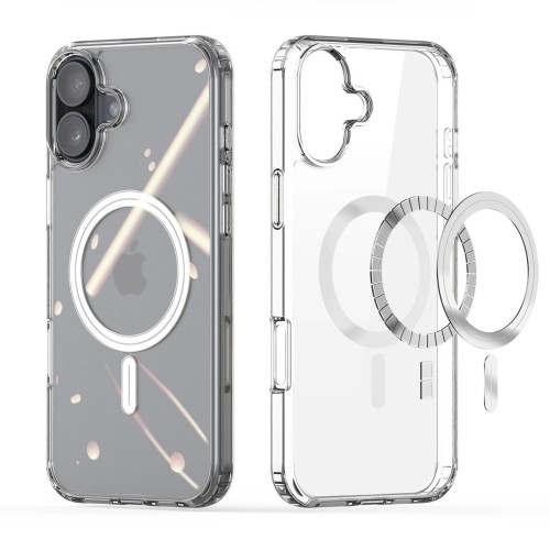 Dėklas Dux Ducis Clin Magsafe Apple iPhone 16 skaidrus