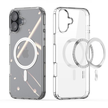 Dėklas Dux Ducis Clin Magsafe Apple iPhone 16 skaidrus