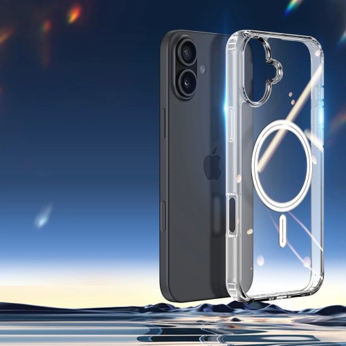 Dėklas Dux Ducis Clin Magsafe Apple iPhone 16 skaidrus