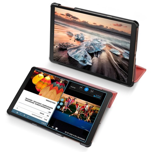Dėklas Dux Ducis Domo Samsung X810/X816 Tab S9 Plus rožinis