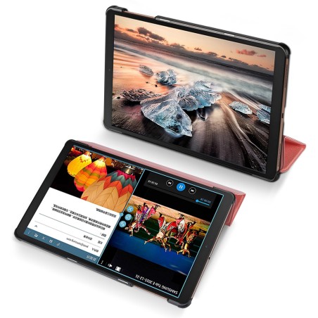 Dėklas Dux Ducis Domo Samsung X810/X816 Tab S9 Plus rožinis