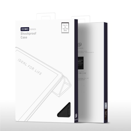 Dėklas Dux Ducis Domo Samsung X920 Tab S10 Ultra rožinis