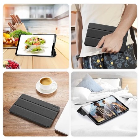 Dėklas Dux Ducis Domo Xiaomi Redmi Pad SE 8.7 juodas