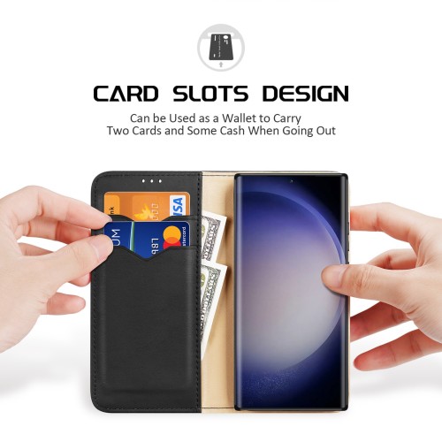 Dėklas Dux Ducis Hivo Samsung S926 S24 Plus raudonas