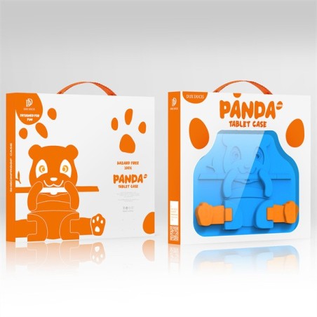 Dėklas Dux Ducis Panda Samsung X200/X205 Tab A8 10.5 2021 rožinis
