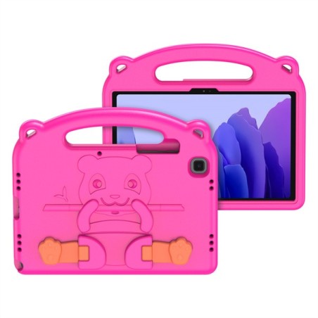 Dėklas Dux Ducis Panda Samsung X200/X205 Tab A8 10.5 2021 rožinis