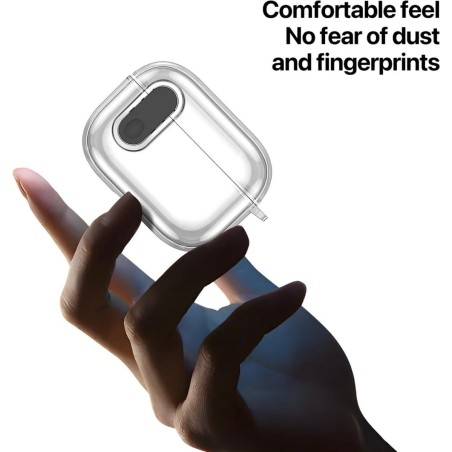 Dėklas Dux Ducis PECL Apple AirPods 4 skaidrus
