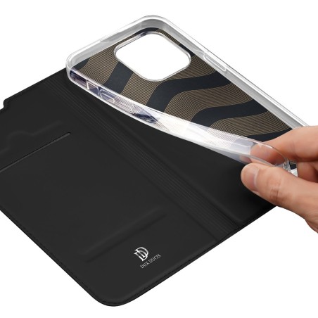 Dėklas Dux Ducis Skin Pro Xiaomi Redmi Note 13 Pro 5G/Poco X6 5G juodas
