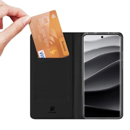 Dėklas Dux Ducis Skin Pro Xiaomi Redmi Note 14 Pro 5G/Poco X7 juodas