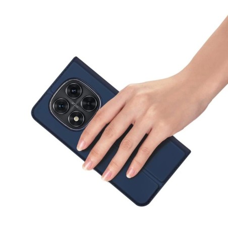 Dėklas Dux Ducis Skin Pro Xiaomi Redmi Note 14 Pro 5G/Poco X7 tamsiai mėlynas