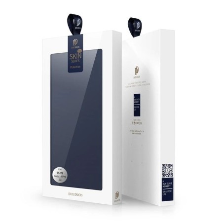Dėklas Dux Ducis Skin Pro Xiaomi Redmi Note 14 Pro 5G/Poco X7 tamsiai mėlynas