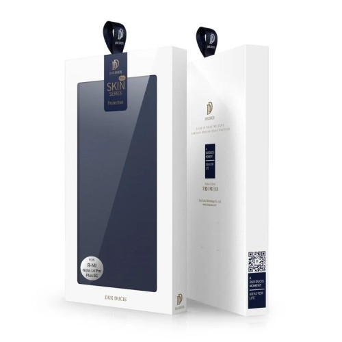 Dėklas Dux Ducis Skin Pro Xiaomi Redmi Note 14 Pro+ 5G tamsiai mėlynas