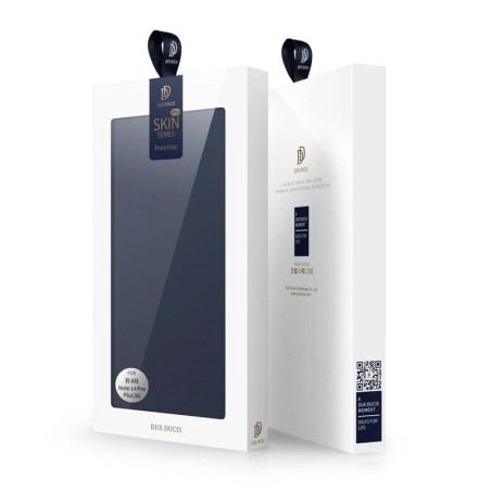 Dėklas Dux Ducis Skin Pro Xiaomi Redmi Note 14 Pro+ 5G tamsiai mėlynas
