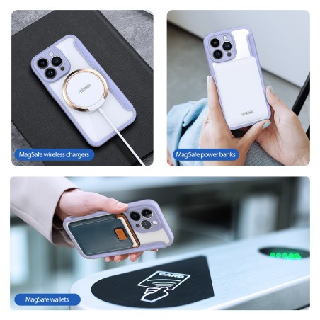 Dėklas Dux Ducis Skin X Pro Apple iPhone 15 Plus mėlynas