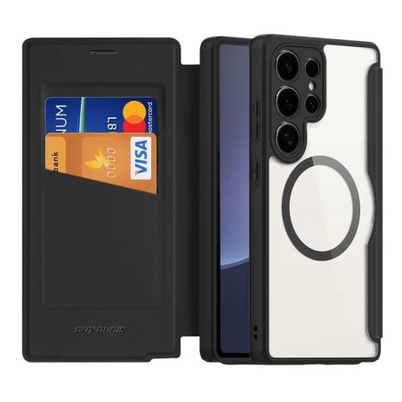Dėklas Dux Ducis Skin X Pro skirtas Samsung S938 S25 Ultra juodas